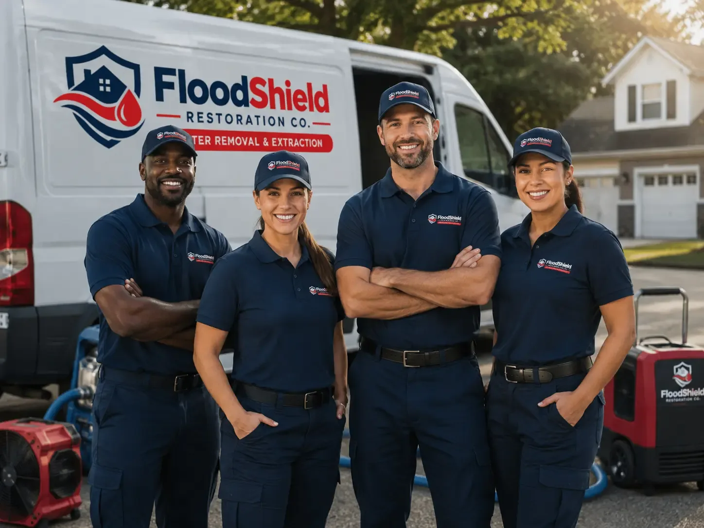 Flood Damage Restoration company in Garrochales, PR